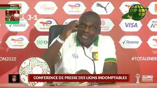 🚨 [URGENT] DAVID PAGOU : Conf&eacute;rence de presse avant match des Lions Indomptables (Cameroun Vs Maroc)