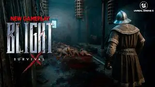 BLIGHT SURVIVAL New Gameplay Reveal | Horror Survival with MEDIEVAL ZOMBIES like Resident Evil