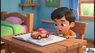 New Funny Car Cartoon | Learn Colors & Moral Story | Kids Animation