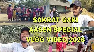 SAKRAT GARI AASEN SPECIAL VLOG || SANTALI VLOG VIDEO || #GATEKORABAPON