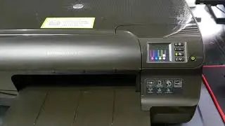 Printing a Test Page on the HP Officejet Pro 8100 Printer