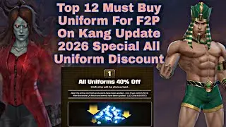 Top 12 Must Buy Uniform For F2P On Kang Update 2026 All Uniform Discount - Marvel Future Fight