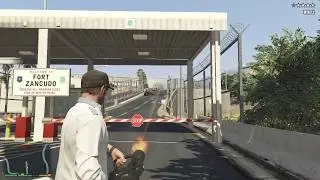 GTA 5 Trevor Epic Entries in Fort Zancudo Air Base 😳🔥