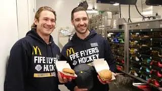 Fife Flyers visit McDonald's Kirkcaldy