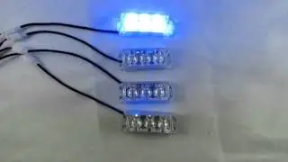 China warning light 3w led per bulb for warning