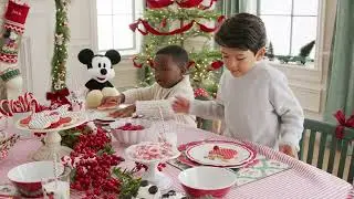 Plan a Kids' Holiday Party with Disney Mickey and Friends x Pottery Barn Kids