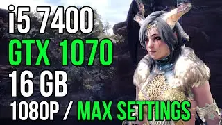 Monster Hunter World | i5 7400 | GTX 1070 | 16gb Ram | Max Settings | 1080p