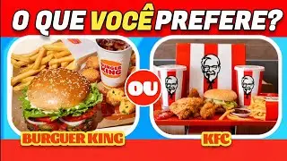✨O que VOC&Ecirc; PREFERE?🥧🍮 | SUPER QUIZ: Jogo das Escolhas &ndash; Edi&ccedil;&atilde;o Comida!| #quiz #samquiz