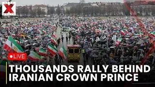 Munich Rally LIVE : Son of Iran&rsquo;s Last Shah Cheered by Massive Protest in Munich