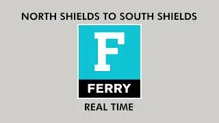 North Shields to South Shields on the Shields Ferry - REAL TIME