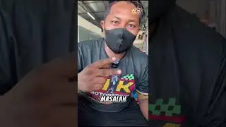 KENAPA MOTOR KORANG GOYANG-GOYANG PADA TAYAR DEPAN?? NI SEBABNYA