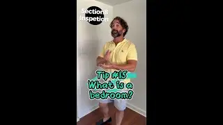 Section8 Inspection #15   - What is a Bedroom?