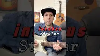 Stellar - Incubus #guitar #tutorial #lesson