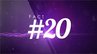 Particle purple fact number animation annual meeting opening (Fact Slides) Rio