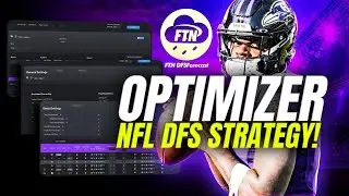 Как разгромить NFL DFS с помощью оптимизатора! | FTN DFSForecast
