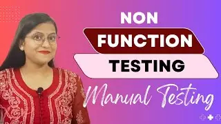 "Non-Functional Testing & Its Types" #softwaretesting