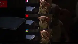Harry Potter - Dobby 3 farklı dilde dublaj... İngilizce - T&uuml;rk&ccedil;e - Azerice ... #harrypotter #dobby
