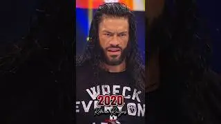 Roman Reigns Evolution (2011-2024) #wwe #romanreigns #shorts #wrestling