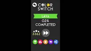 Color Switch - Lava - 024 | Game 1