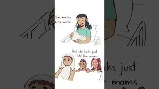 Nine Months In My Womb!🤰🏻Rumi X Mira X Zoey! KPop Demon Hunters Comic Dub