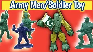 Ismail Pretend Play Plastic Army Men |Pakistan Army Zindabaad | Toy Soldiers