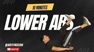 10 Min Abs Workout - Lower Belly & CoreToning at Home (No Equipment)