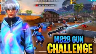 Power Of Double M82B Solo Vs Squad 😨 | Only M82B Challenge With New Bundle 🥵