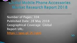 Mobile Phone Accessories Market Share Analysis: Market Shares, Analysis, and Index