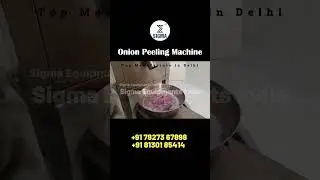 Onion Peeling Machine (प्याज छीलने की मशीन) 🧅 &ndash; Automatic, Fast, No Tears, Best for Restaurant,