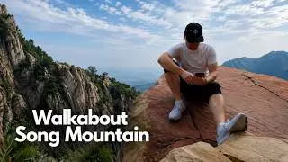 Failing To Conquer China's Majestic Song Mountain In Henan, China