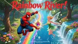 Spiderman&rsquo;s Rainbow River Riddle for Kids!   Mind Pop Story