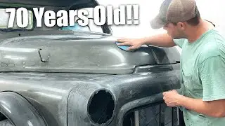 Clear Coating My 70 Year Old Dodge Farm Truck | Amazing Results!!