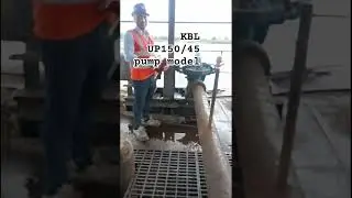 KBL UP150/45 PUMP Utility #industrial #pump (Flow issue resolved)