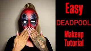 Deadpool Makeup Tutorial ❤️🖤🤍