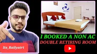 NON AC RETIRING ROOM#indianrailways #retiringroom #irctc #bhopal #travel #vlog #review #trend #video