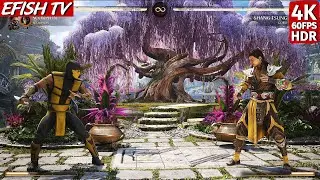 UMK3 Scorpion vs Shang Tsung (Hardest AI) - Mortal Kombat 1
