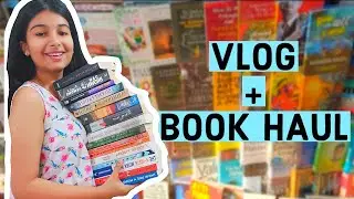Cheapest book place in Mumbai only at Rs 100! | Vlog + Book Haul!! |  ReadWithUzi