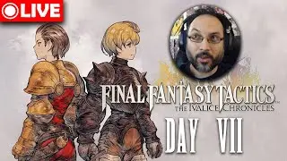 VB plays Final Fantasy Tactics for the FIRST time! | Day 7 | Livestream (2-1-2026) 🔴