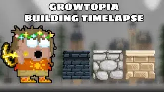 Building Paris Themed House - Timelapse | Growtopia