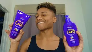 MY NEW CURLY HAIR ROUTINE with AUSSIE! | Andre Swilley
