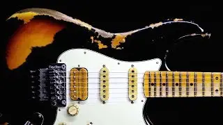 Upbeat Bluesy Rock Guitar Backing Track Jam in A Minor
