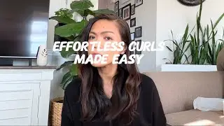 Easy, One-Button Curls (No Tangles.No Skills Needed.) Automatic curling iron, easy hair curling