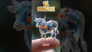 cute Crystal Clear Miniature Animals (shorts)
