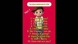 Fun English Lessons for Kids #english #learnenglishforkids