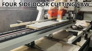 How to Fix Uneven Wood Door Edges? Four Sides Cutting Saw Machine Full Solution