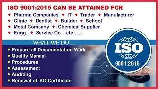 Certify Company with ISO 9001/14001/45001 Standard- Mumbai/Pune/Overseas