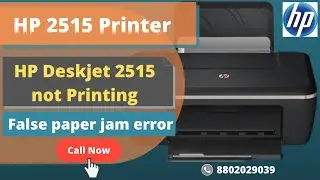 HP 2515 Printer Paper Jam & Cartridge Error repair in Gurgaon & Dwarka Delhi | 678 cartridge Refill