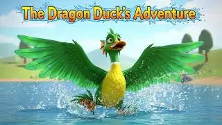 Danny the Dragon Duck&rsquo;s Magical Adventure | 3D Cartoon Nursery Rhymes for Kids | Bedtime Rhymes