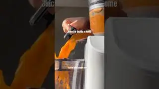 Carrot Juice So Smooth You Won&rsquo;t Believe It! 🥕 Nama C2 Juicer + Blender  #shorts #carrotjuice