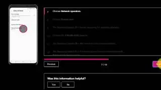 Samsung Galaxy S9 Plus Manual network selection